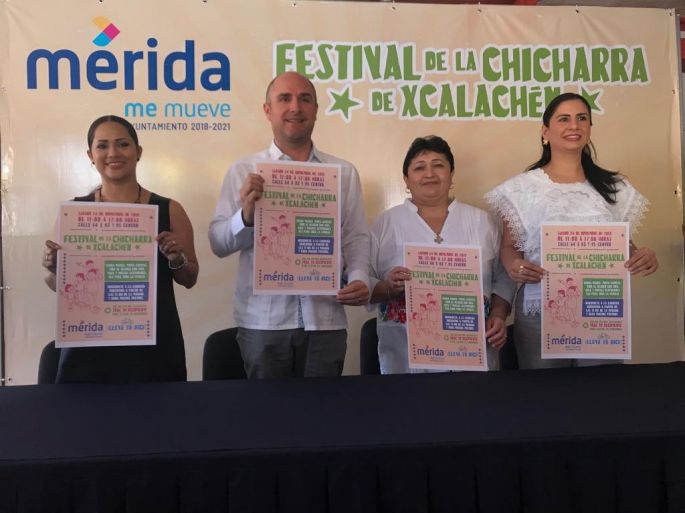 Anuncia el Ayuntamiento de Mérida la  IV edición de la Feria de la Chicharra en Xcalachén