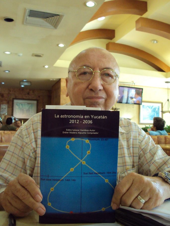 2019 año con diversos fenómenos astronómicos, buenos augurios para yucatecos: Eddie Salazar Gamboa
