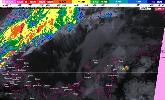 Se pronostican fuertes lluvias para este miércoles, y el jueves ingresa un Frente Frío a la región