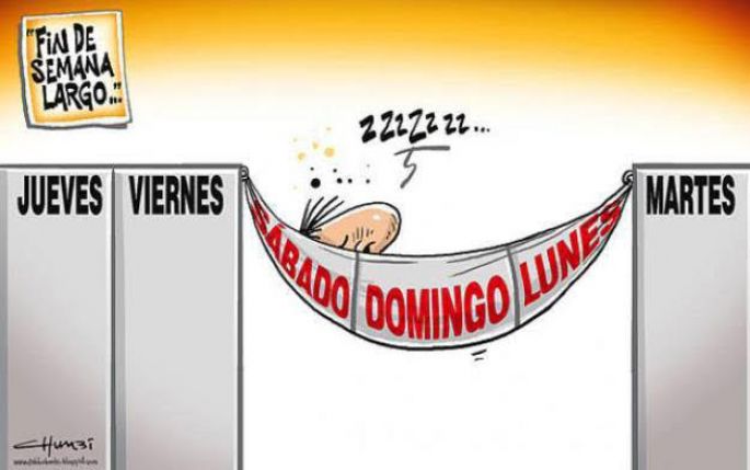 Este próximo lunes, primer puente de 2019