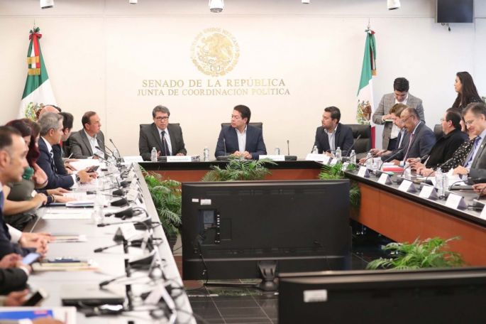 Acuerdan Juntas de Coordinación de Senadores y Diputados, trabajar de manera conjunta