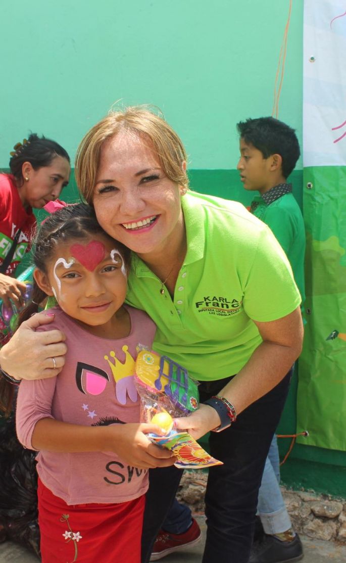 Todos los niños tienen derecho al desarrollo y la recreación: Karla Franco