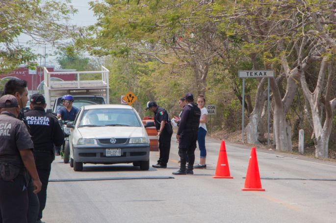 Continúa con éxito en Tekax el operativo "Vacaciones Seguras 2019"  