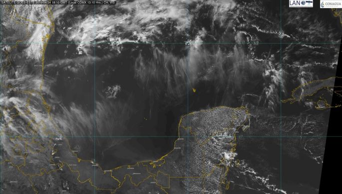 Hasta 41° de temperatura este jueves y viernes; y potencial de lluvias desde el viernes en la tarde