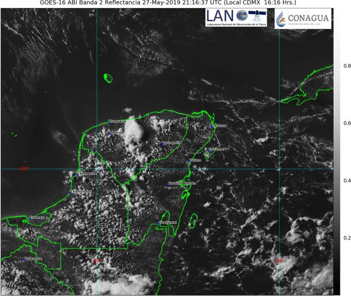 Se mantiene el pronóstico de temperaturas muy calurosas, sin descartar chubascos por las tardes