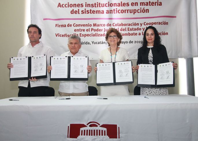 Buscan combatir frontalmente la corrupción en Yucatán
