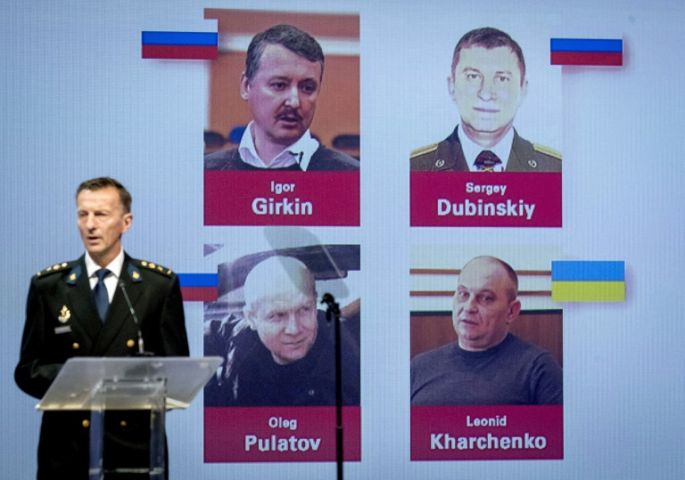 Tres rusos y un ucraniano acusados de asesinato por derribo de avión del vuelo MH17
