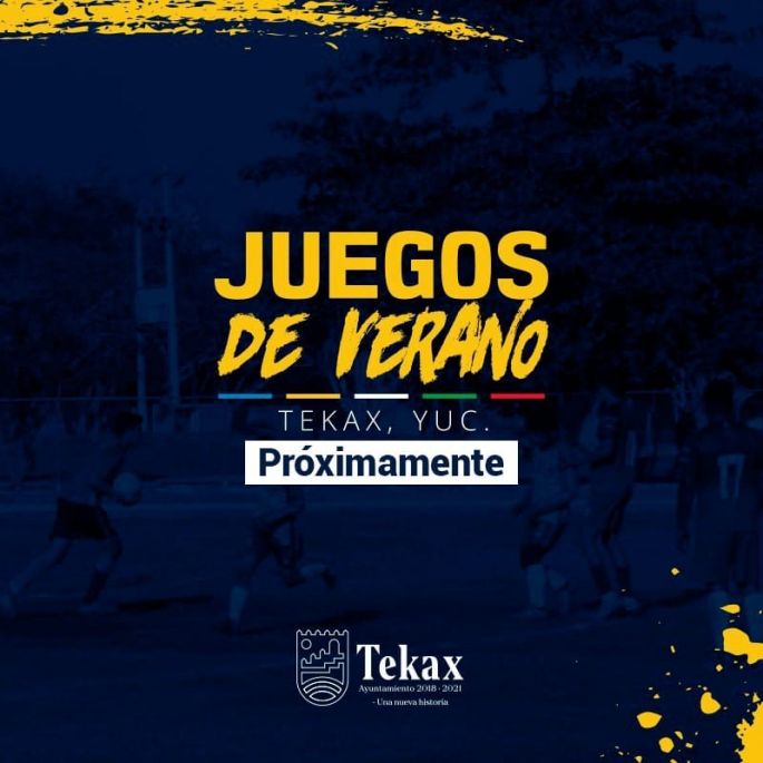 Por primera vez en Tekax, "Los juegos de Verano"