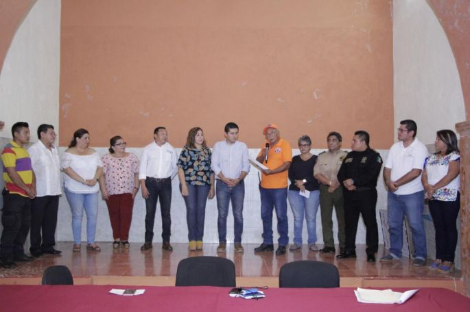 Instalan el Consejo de Protección Civil en Tekax, atenderá desastres y emergencias