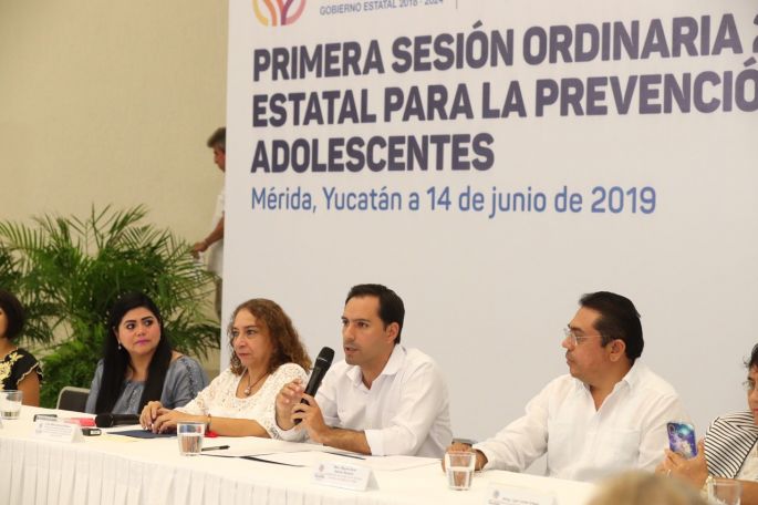 Se instala el Grupo Estatal para la Prevención del Embarazo en Adolescentes en Yucatán