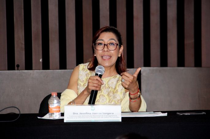 “Vinculación de los sistemas, clave del combate a la corrupción”, comisionada Josefina Román Vergara