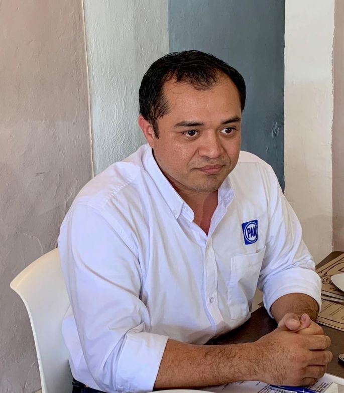 “El PAN no debe ni merece ser trampolín político de nadie”: Josue Camargo