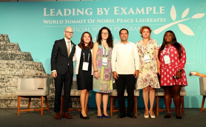 Inauguran el Programa de Jóvenes “Liderando con el Ejemplo” en el marco de la 17 Cumbre de los Premios Nobel 