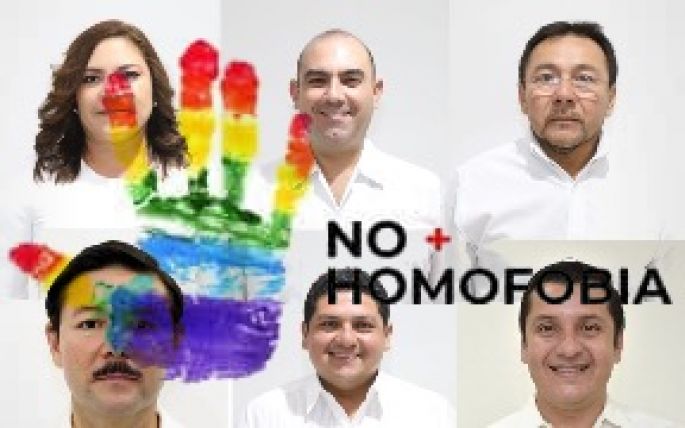 Diputados locales de Yucatán, señalados como homofóbicos y "closeteros" en la Cumbre de la Paz