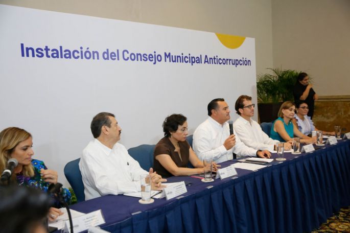 Instalan el primer Consejo Municipal Anticorrupción en Mérida