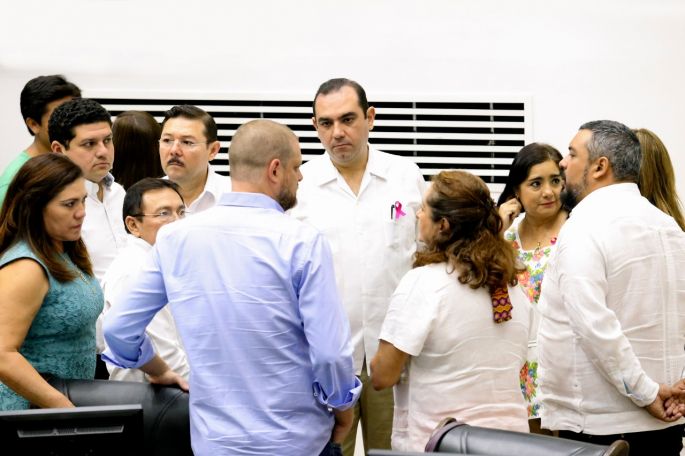 Con el voto en contra de los panistas, aprueban proyecto presupuestal del Congreso del Estado