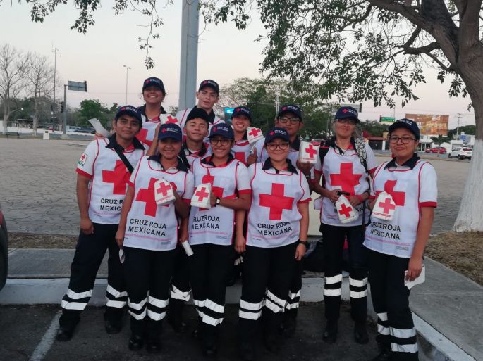 Hoy se conmemora el Día Internacional de los Voluntarios; actitud de servicio, primordial para ser voluntario de la Cruz Roja Yucatán