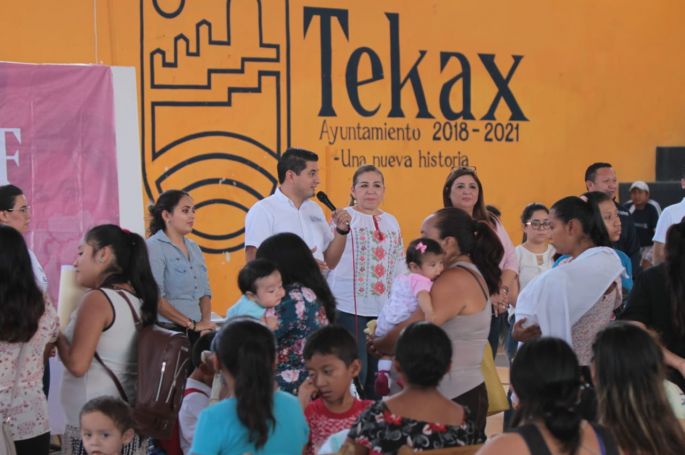Beneficiará a mujeres tekaxeñas programa alimentario del DIF Municipal 