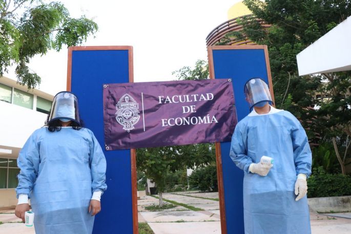  Concluyen exámenes de ingreso a posgrados UADY; ningún caso sospechoso de Covid-19 entre aspirantes  