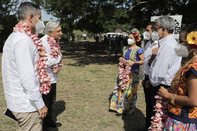 Atención al sureste es prioridad, afirma presidente; avanza programa Sembrando Vida en Oaxaca