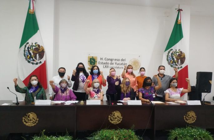 Activistas presentan ante el Congreso una iniciativa para poner freno a la violencia institucional contra las mujeres