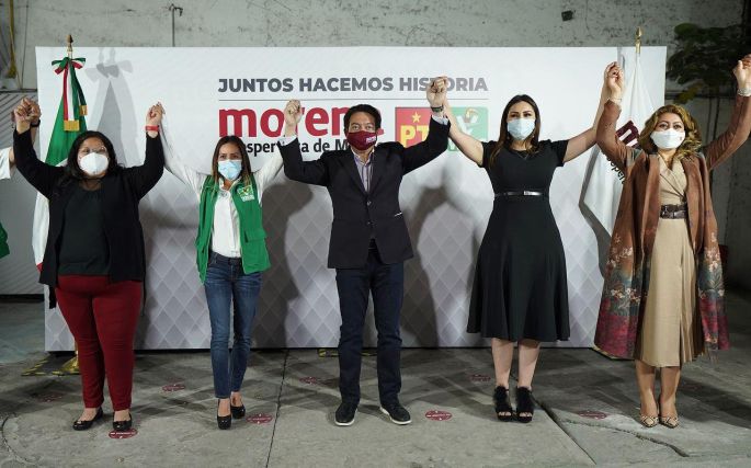MORENA, VERDE y PT firman la coalición “Juntos Hacemos Historia” rumbo a la elección del 2021