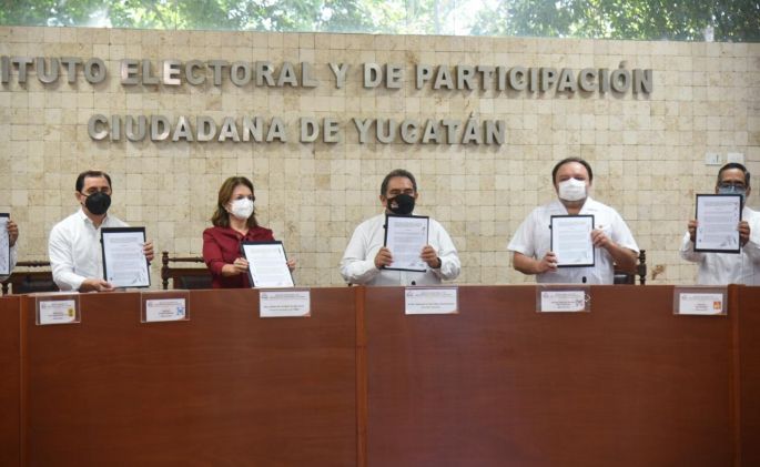 Acuerdo para acabar con el machismo político en Yucatán