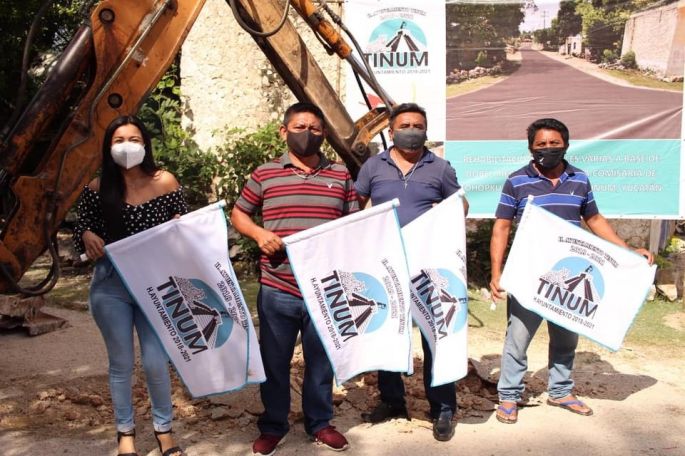 Ayuntamiento de Tinum construirá calles en la comisaría de Tohopkú 