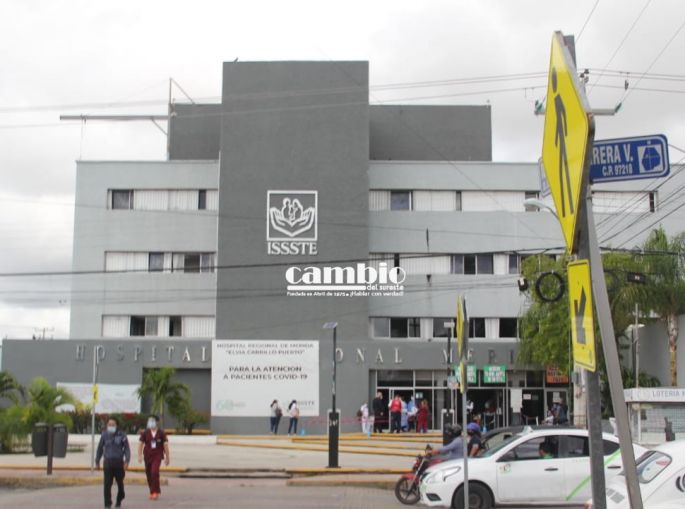 Saturado el Hospital Regional del ISSSTE en Yucatán, denuncian irresponsabilidad del gobernador Vila
