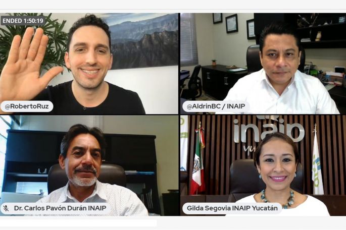 Conmemora Inaip Yucatán Día de la protección de datos personales
