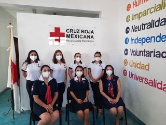 Nombran nueva Coordinadora de Damas voluntarias de la Cruz Roja en la Delegación Progreso