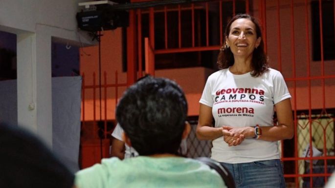 Con un cartón de huevos y un pollo quieren comprar conciencias: Geovanna Campos