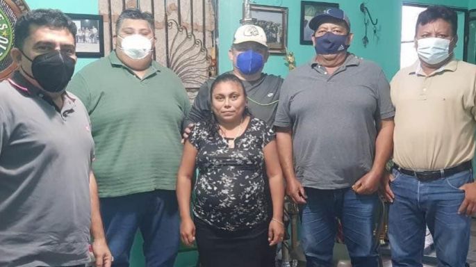 Perredistas agreden a Teresa Yerbez candidata de Nueva Alianza Yucatán en Tahdziú 