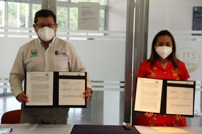 Firman acuerdo de colaboración Inaip Yucatán y Tecnológico de Progreso