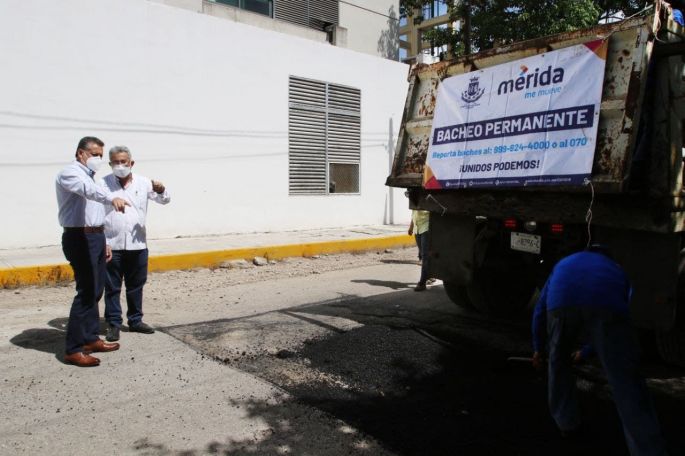Con el trabajo intensivo de bacheo, el Ayuntamiento mejora seguridad y movilidad en beneficio de la ciudadanía