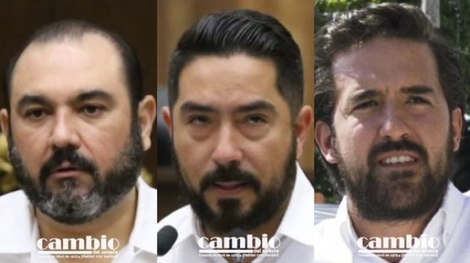 Cervera, Borjas y Gamboa, listos para sepultar al PRI en Yucatán