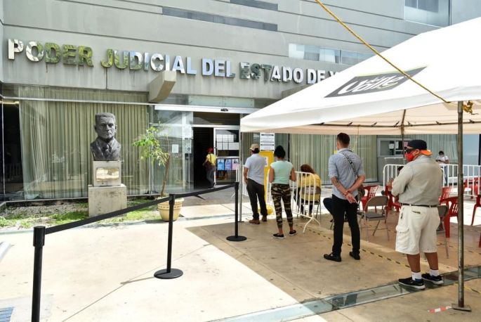 Con citas en línea, fluye atención en juzgados familiares y mercantiles del Poder Judicial de Yucatán 