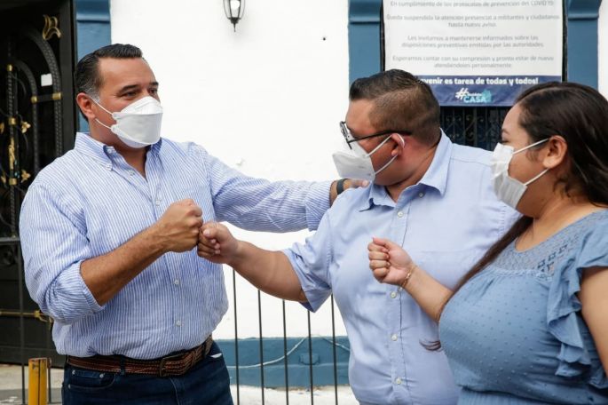 Renán Barrera destaca la gran participación ciudadana en esta jornada de cierre de “Decide Mérida”