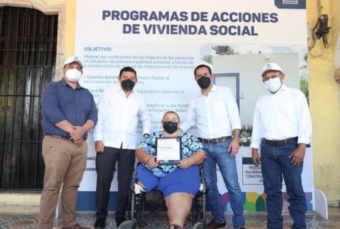 Fuerte apoyo del Gobernador Mauricio Vila Dosal, a hombres y mujeres de Valladolid que más lo necesitan