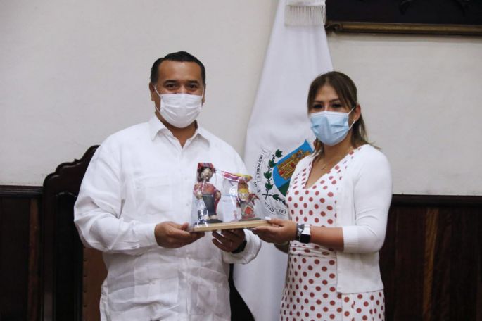 El alcalde Renán Barrera estrecha lazos con alcaldesas y alcaldes de Guatemala
