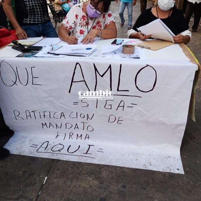 Importante participación ciudadana en consulta popular en Merida
