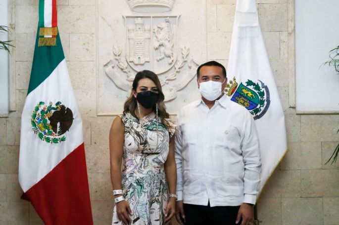 El Alcalde Renán Barrera y empresarios de Guatemala acuerdan estrategias para reactivar el sector turístico
