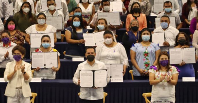Logro histórico, Yucatán se convierte en el único estado del país donde todos sus municipios cuentan con su Instituto de la Mujer