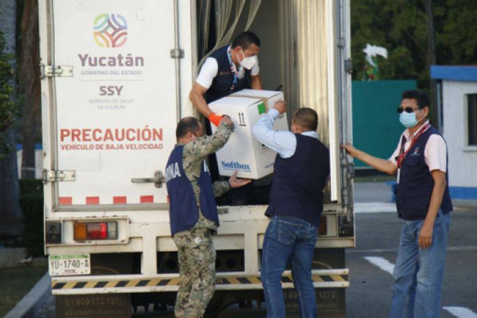 Llegan 31,590 vacunas para continuar avanzando en la vacunación en adolescentes de 15 a 17 años