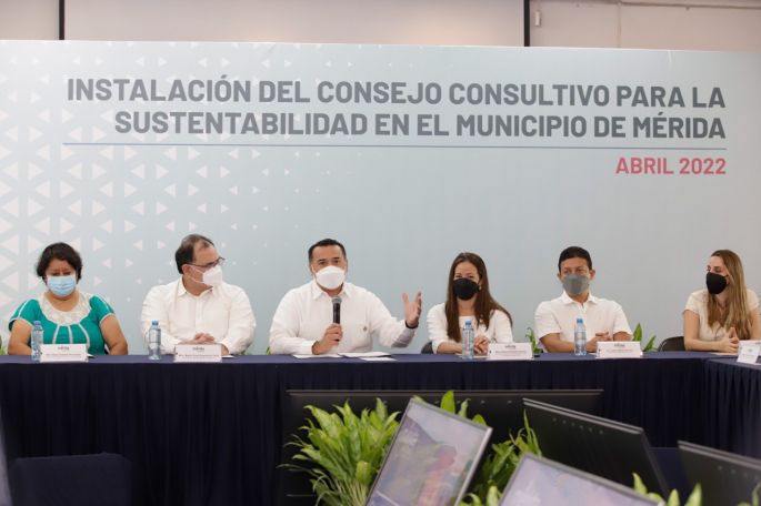 El Alcalde Renán Barrera instaló el Consejo Consultivo para la Sustentabilidad en el Municipio de Mérida 2021 – 2024