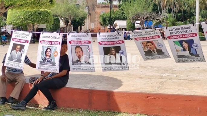 Los tendederos, arma del pueblo para denunciar a traidores