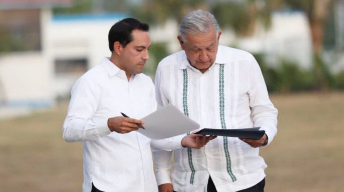 Fuerte la coordinación entre el Gobernador Mauricio Vila y AMLO para impulsar el proyecto que se reflejen en beneficios para Yucatán