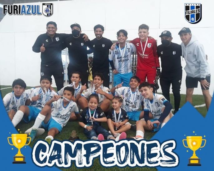 Finaliza la Copa Querétaro FC interfiliales y dos copas van rumbo a Mérida
