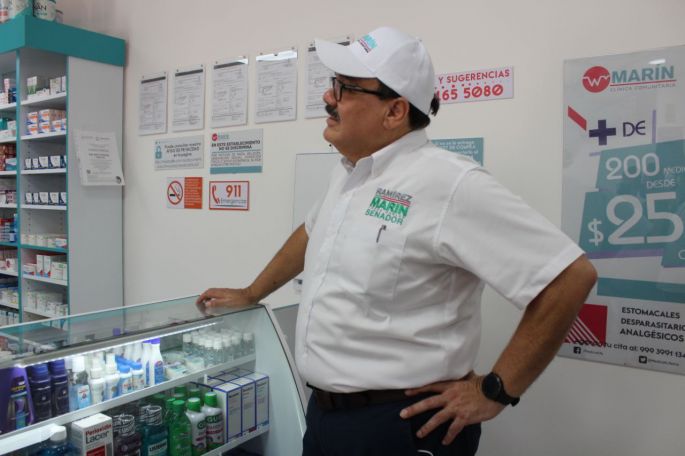 Las felicitaciones virtuales de Ramírez Marín y la botana de la cárcel