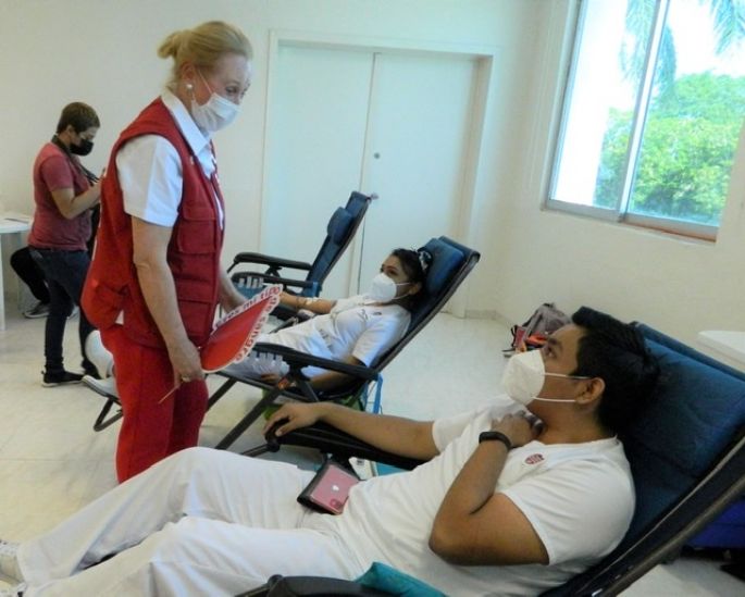 Reactivan campaña de donación de sangre